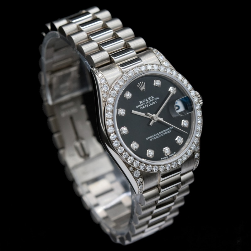 ROLEX/����å��� Datejust 31�ǥ��ȥ��㥹�� M68159G 10P������ ��������ɥ٥���#JP28287