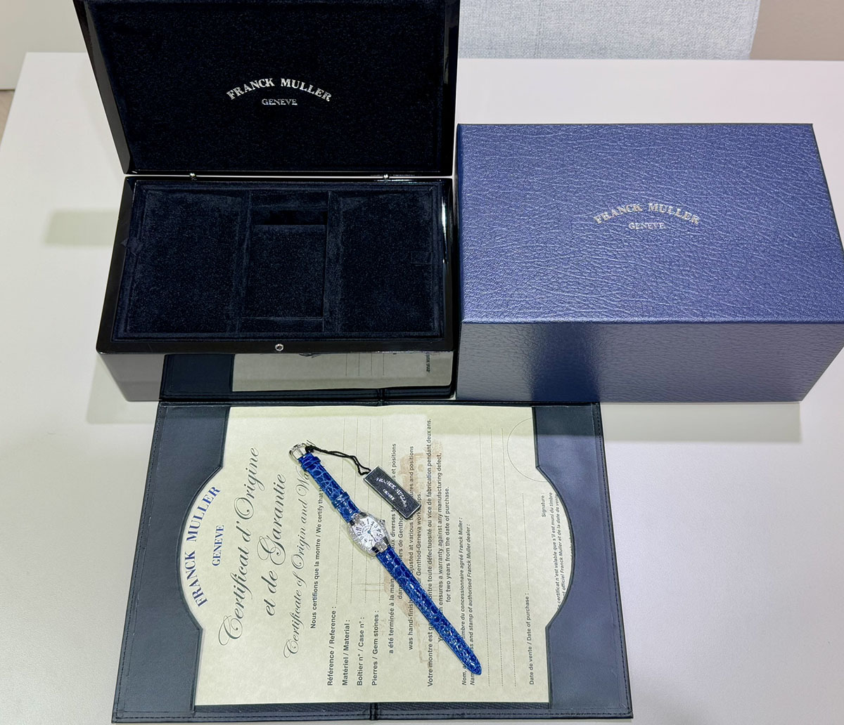 FRANCK MULLER/�ե�󥯥ߥ�顼 2251 QZ HJ Tonneau Curvex WG #JP28464