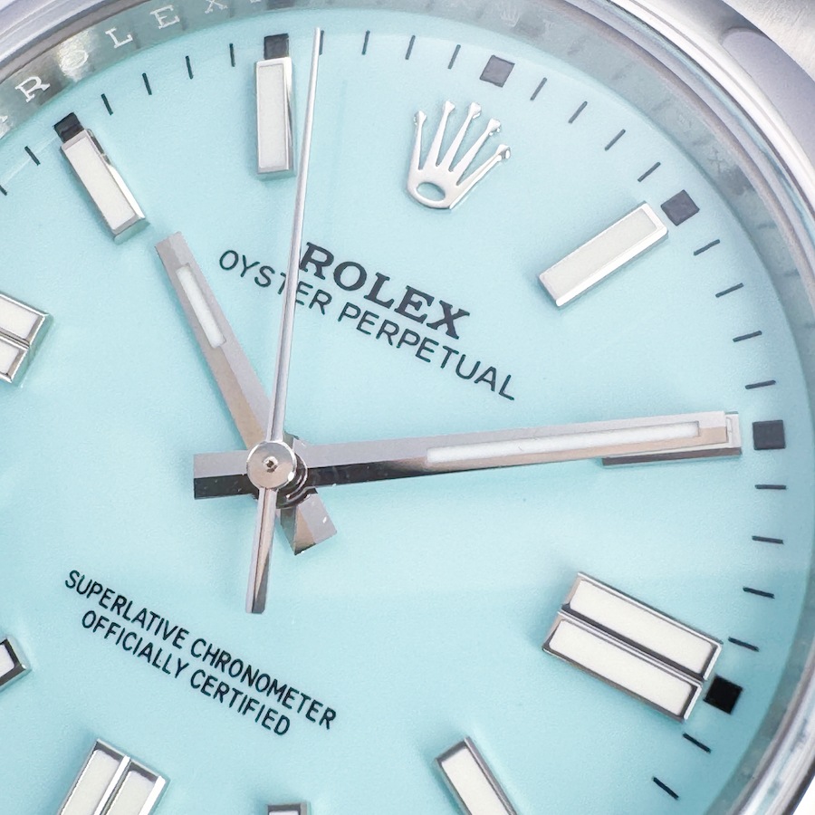 �ڥ��������Rolex/����å��� Oyster Perpetual 124300 �������� Tiffany Dial��#JP26980