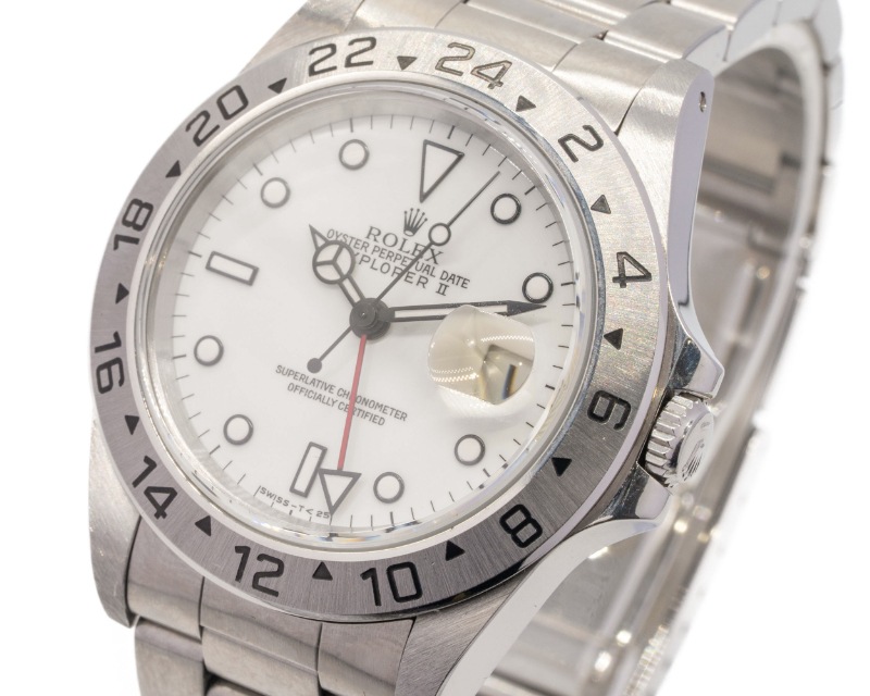 ROLEX/����å�����Explorer II 16570 Cream Dial #JP28309