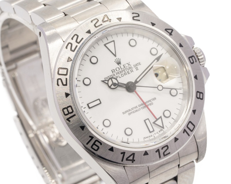 ROLEX/����å�����Explorer II 16570 Cream Dial #JP28309