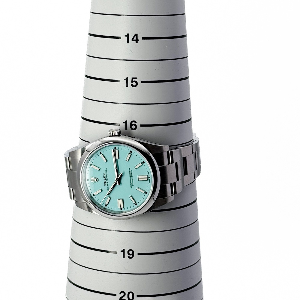 �ڥ��������Rolex/����å��� Oyster Perpetual 124300 �������� Tiffany Dial��#JP26948