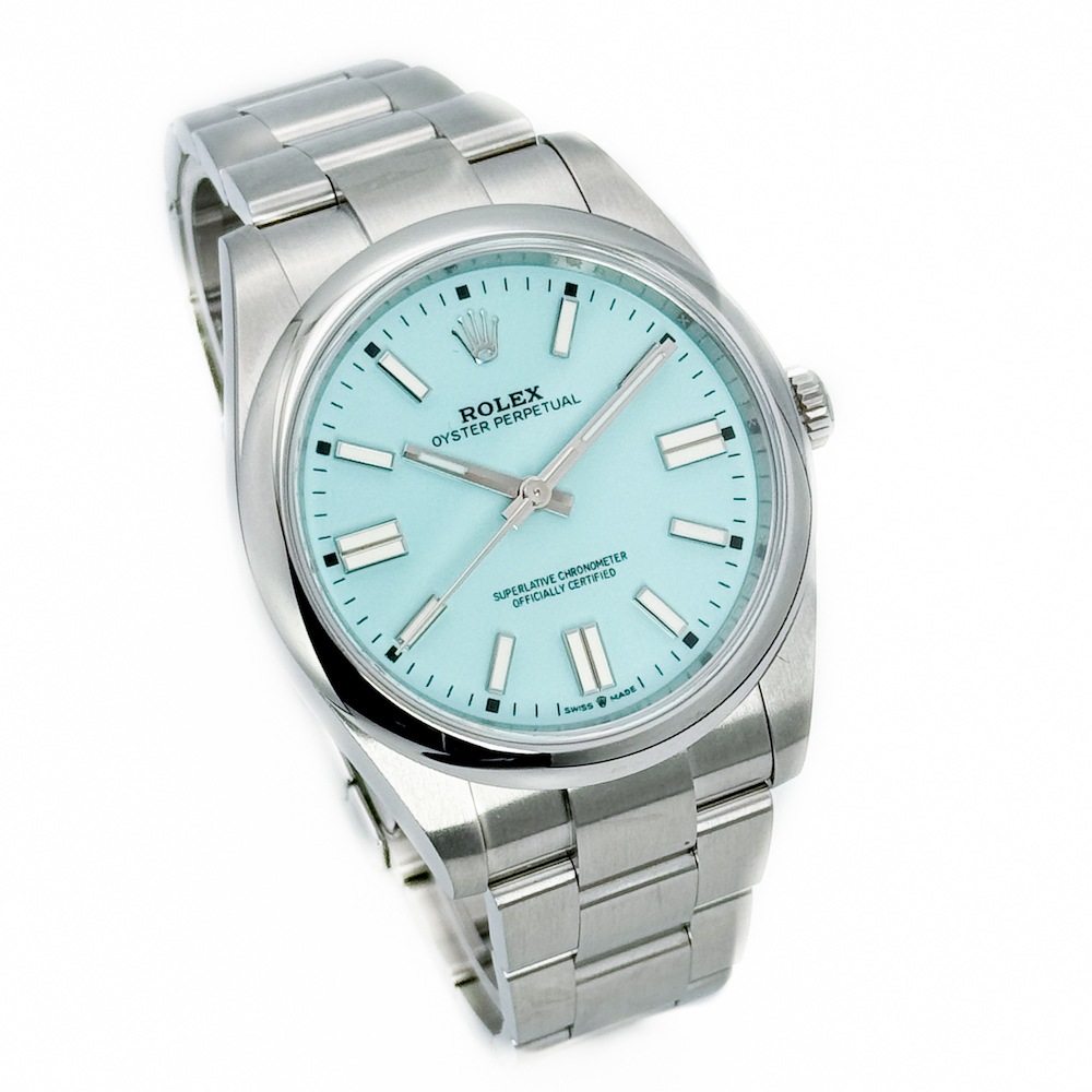 �ڥ��������Rolex/����å��� Oyster Perpetual 124300 �������� Tiffany Dial��#JP26948