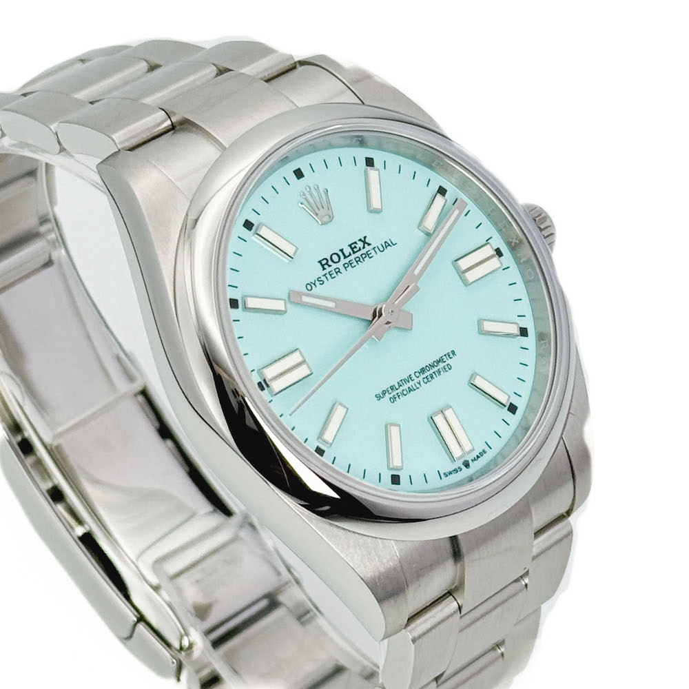 �ڥ��������Rolex/����å��� Oyster Perpetual 124300 �������� Tiffany Dial��#JP26948