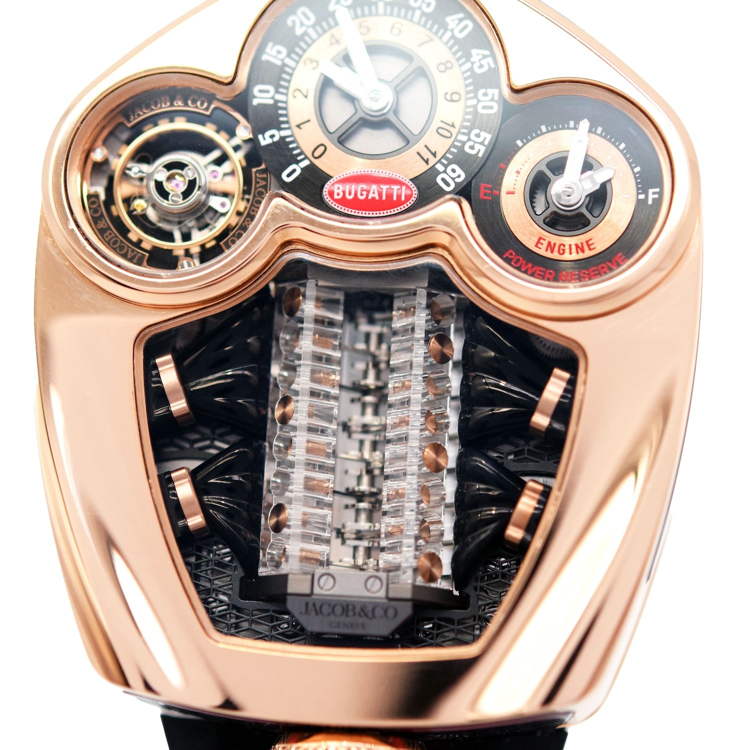 ��Unqiue Piece��Jacob & Co/���������� �֥��åƥ� �ȥ�����ӥ�� 18K RG�ڹ����Ź�߸ˡ�#HK11599