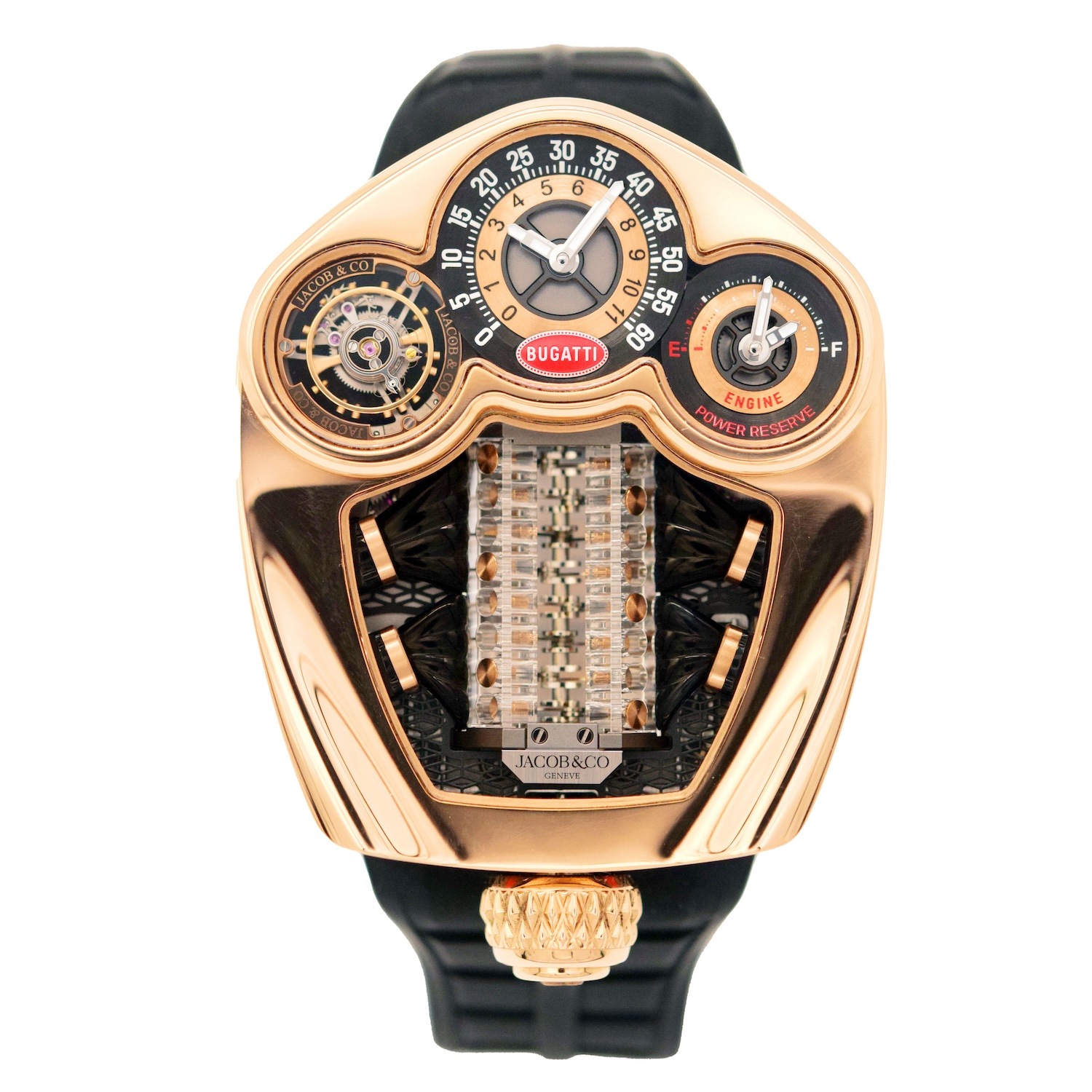 ��Unqiue Piece��Jacob & Co/���������� �֥��åƥ� �ȥ�����ӥ�� 18K RG�ڹ����Ź�߸ˡ�#HK11599