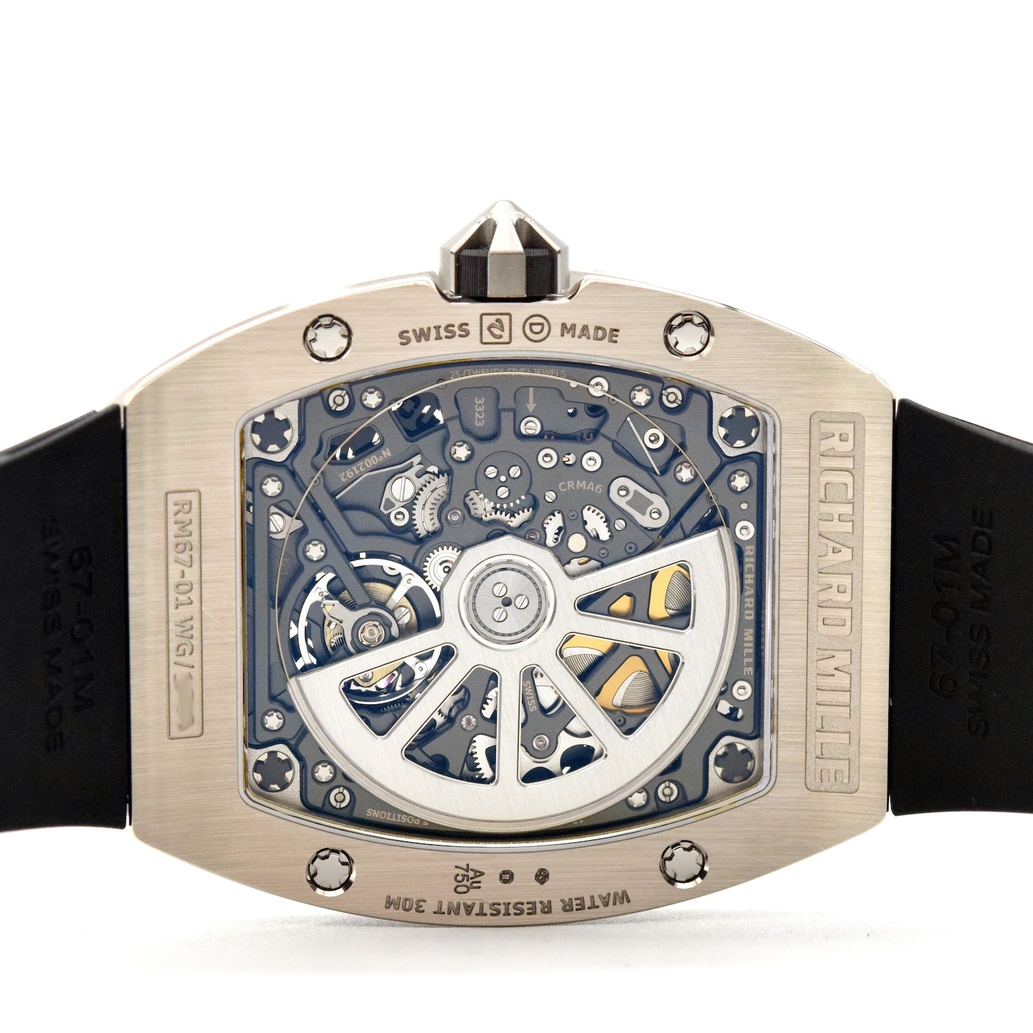 RICHARD MILLE / �ꥷ�㡼�롦�ߥ� RM 67-01 Ķ���� 18K�ۥ磻�ȥ������ ��������ɥ��å� �ȥΡ��� ������ȥ�ư���� #HK11834