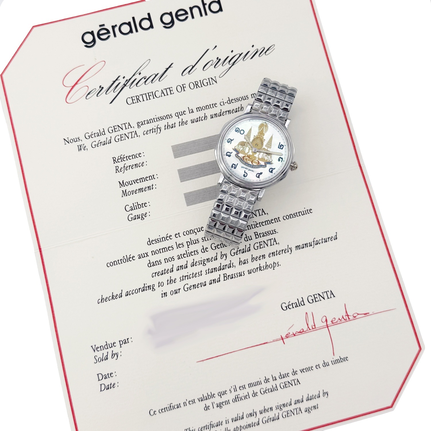 Gerald Genta/ �������ɡ������� G.3498.7 �������ɥ�����ǥ󡦥���ӥ꡼ �����ǥ� ������������ڹ����Ź�߸ˡ�#HK11699