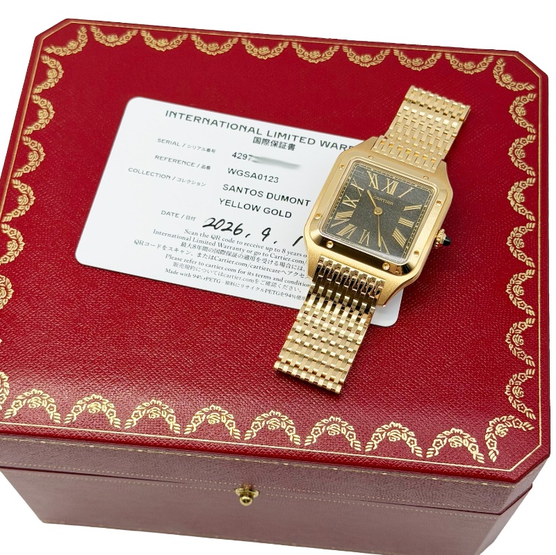 Cartier/����ƥ��� SANTOS DE CARTIER 4297 WGSA0123 18K��������������� �괬��#HK11839�ڹ����Ź�߸ˡ�