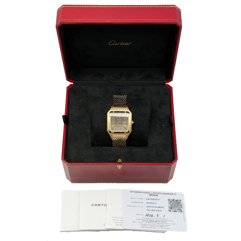 Cartier/����ƥ��� SANTOS DE CARTIER 4297 WGSA0123 18K��������������� �괬��#HK11839�ڹ����Ź�߸ˡ�