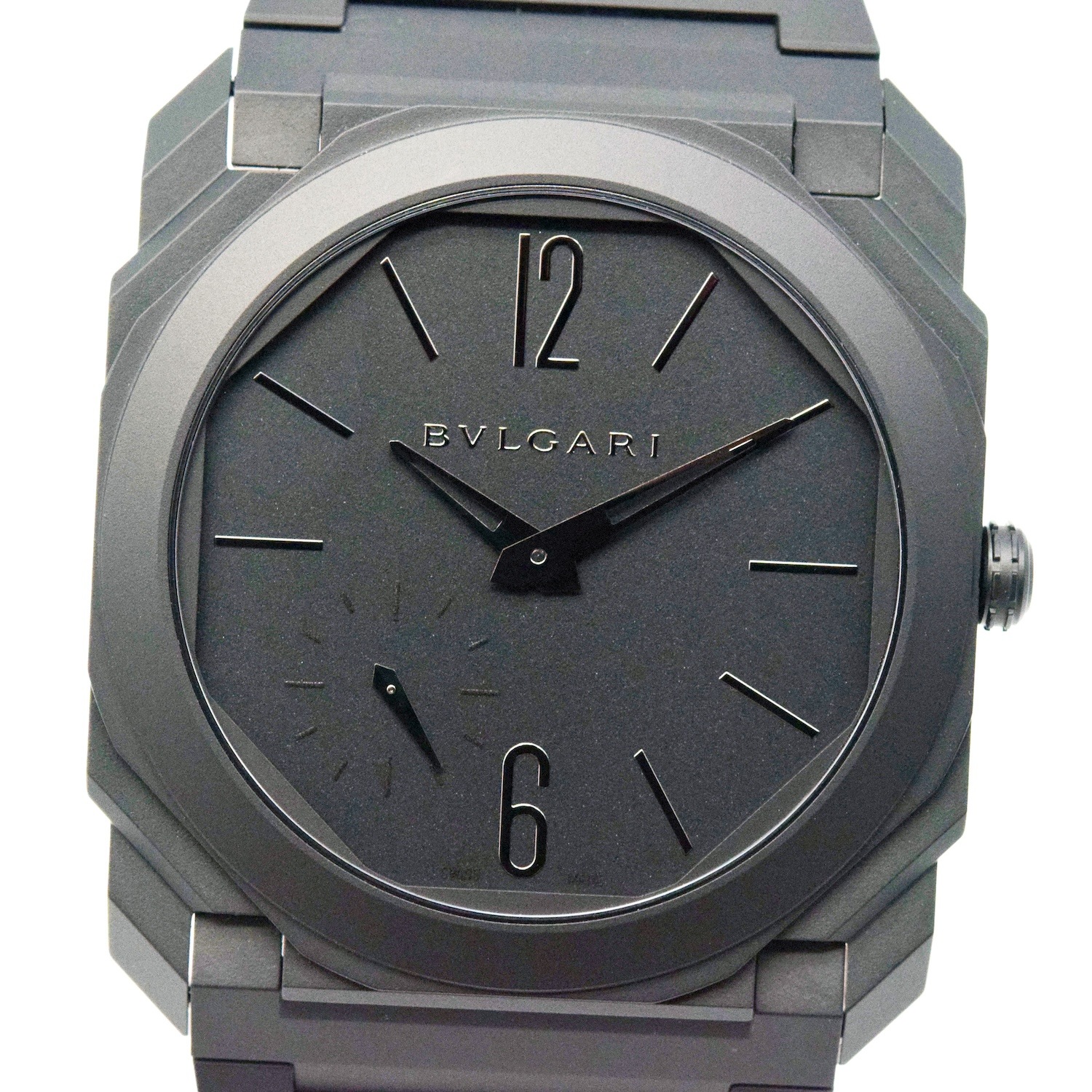 Bvlgari/�֥륬�� ����ߥå� ������ �ե��˥å��� �����å� �֥�å� 103077�ڹ����Ź�߸ˡ� #HK11703
