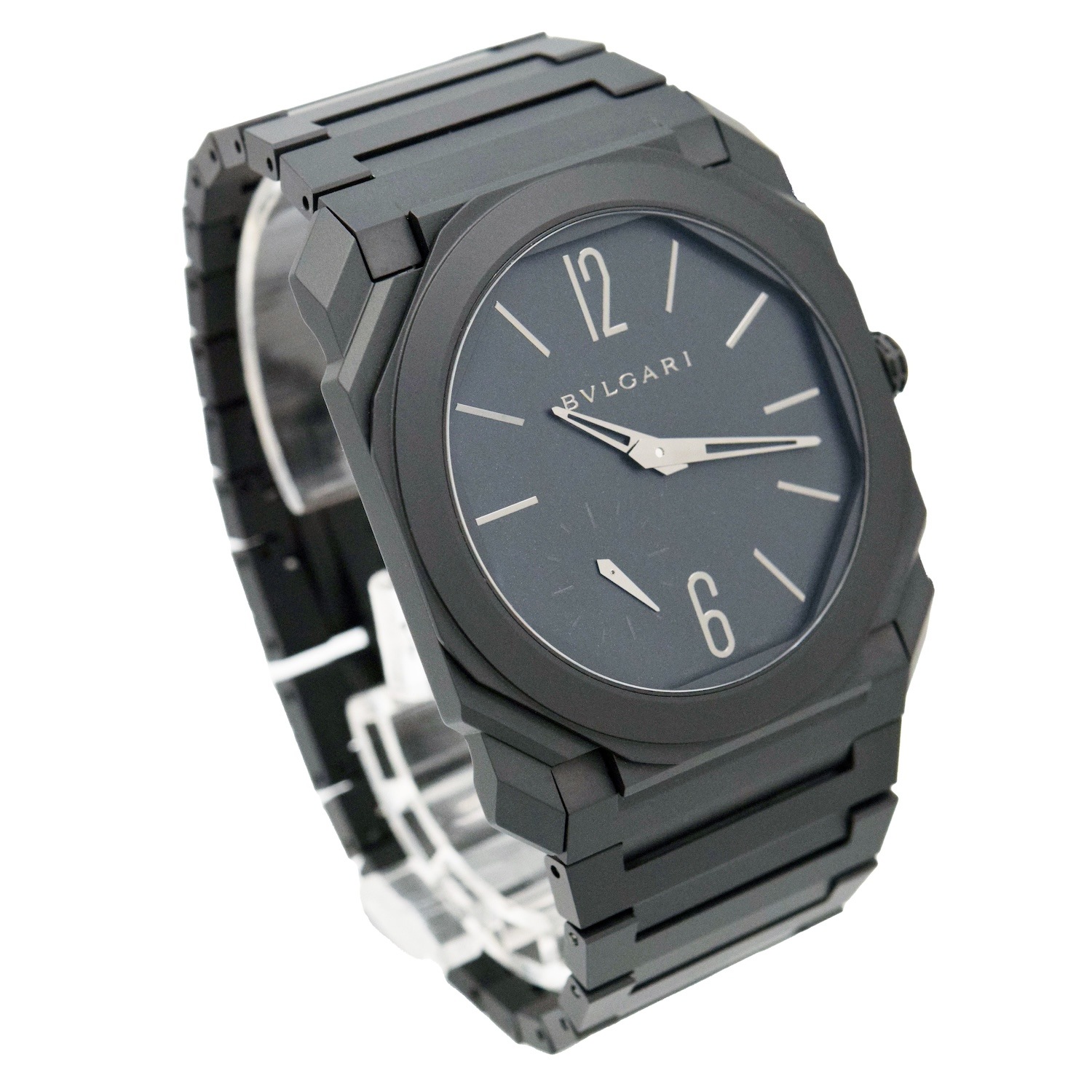 Bvlgari/�֥륬�� ����ߥå� ������ �ե��˥å��� �����å� �֥�å� 103077�ڹ����Ź�߸ˡ� #HK11703