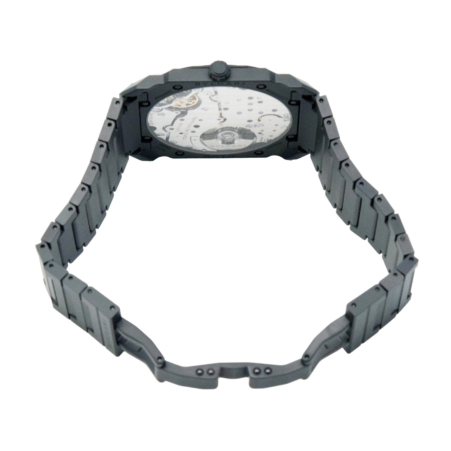 Bvlgari/�֥륬�� ����ߥå� ������ �ե��˥å��� �����å� �֥�å� 103077�ڹ����Ź�߸ˡ� #HK11703