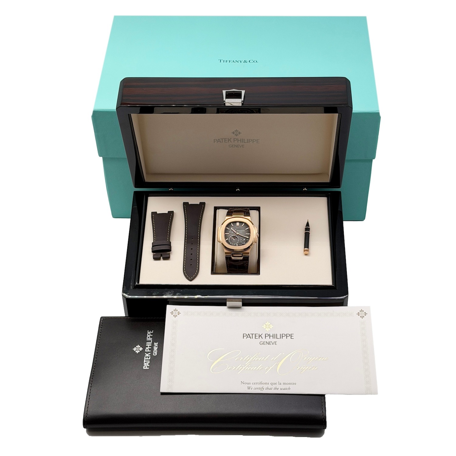 Patek Philippe/�ѥƥå� �ե���å� �Ρ����饹 5712R-001��Tiffany & Co.�ץ���ܥ졼������ǥ� �ӻ��� #HK11843�ڹ����Ź�߸ˡ�