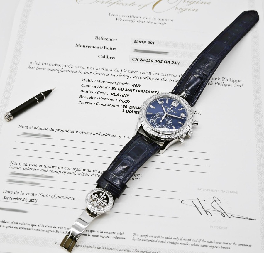 PATEK PHILIPPE/�ѥƥå��ե���å� COMPLICATIONS 5961P-001�ڹ����Ź�߸ˡ�#HK11247