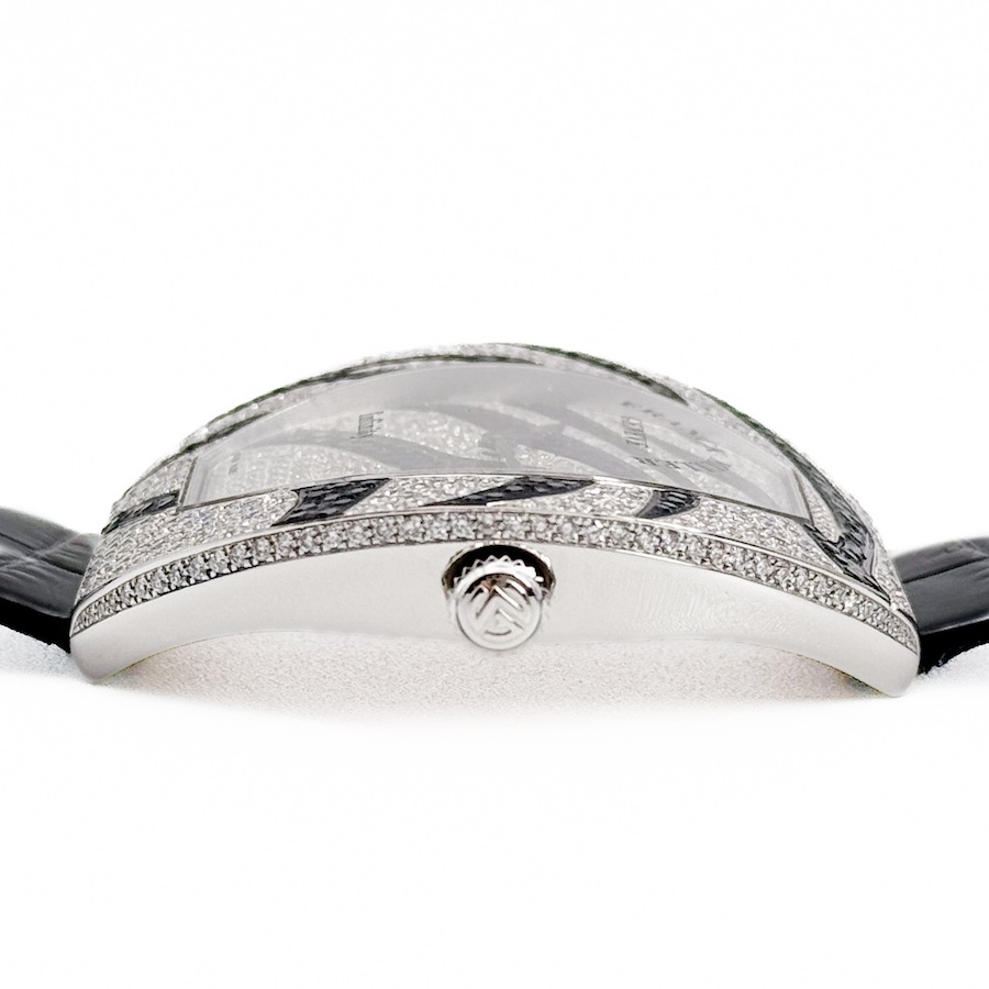 Franck Muller/�ե�� �ߥ�顼 3545 QZ SAF Infinity Safari  K18WG ���������  #BW00998