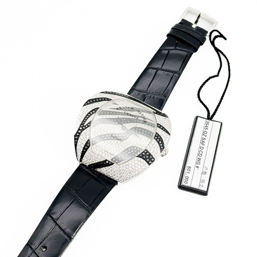 Franck Muller/�ե�� �ߥ�顼 3545 QZ SAF Infinity Safari  K18WG ���������  #BW00998