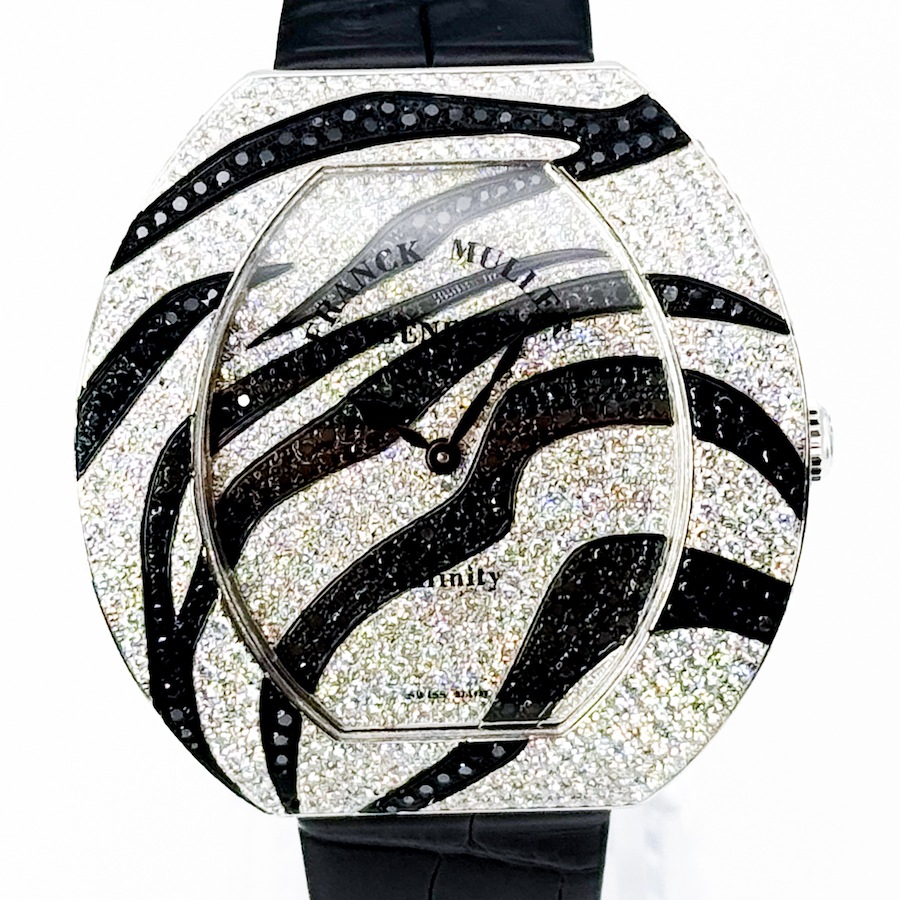 Franck Muller/�ե�� �ߥ�顼 3545 QZ SAF Infinity Safari  K18WG ���������  #BW00998