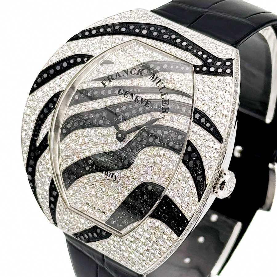 Franck Muller/�ե�� �ߥ�顼 3545 QZ SAF Infinity Safari  K18WG ���������  #BW00998