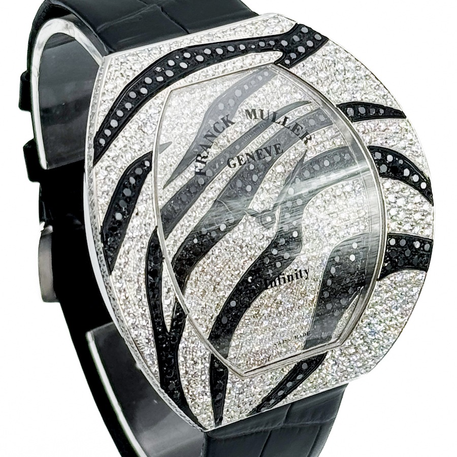 Franck Muller/�ե�� �ߥ�顼 3545 QZ SAF Infinity Safari  K18WG ���������  #BW00998