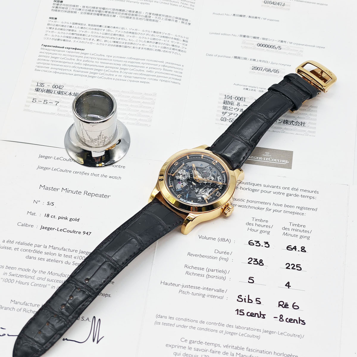 Jaeger-LeCoultre/���㥬�����륯��� 151.2.67.S 151.2.67.S �����ǥ��5�ܸ���� �ߥ˥åĥ�ԡ����� ������ȥ� 18K ������������� �ӻ��סڹ����Ź�߸ˡ�#HK11495