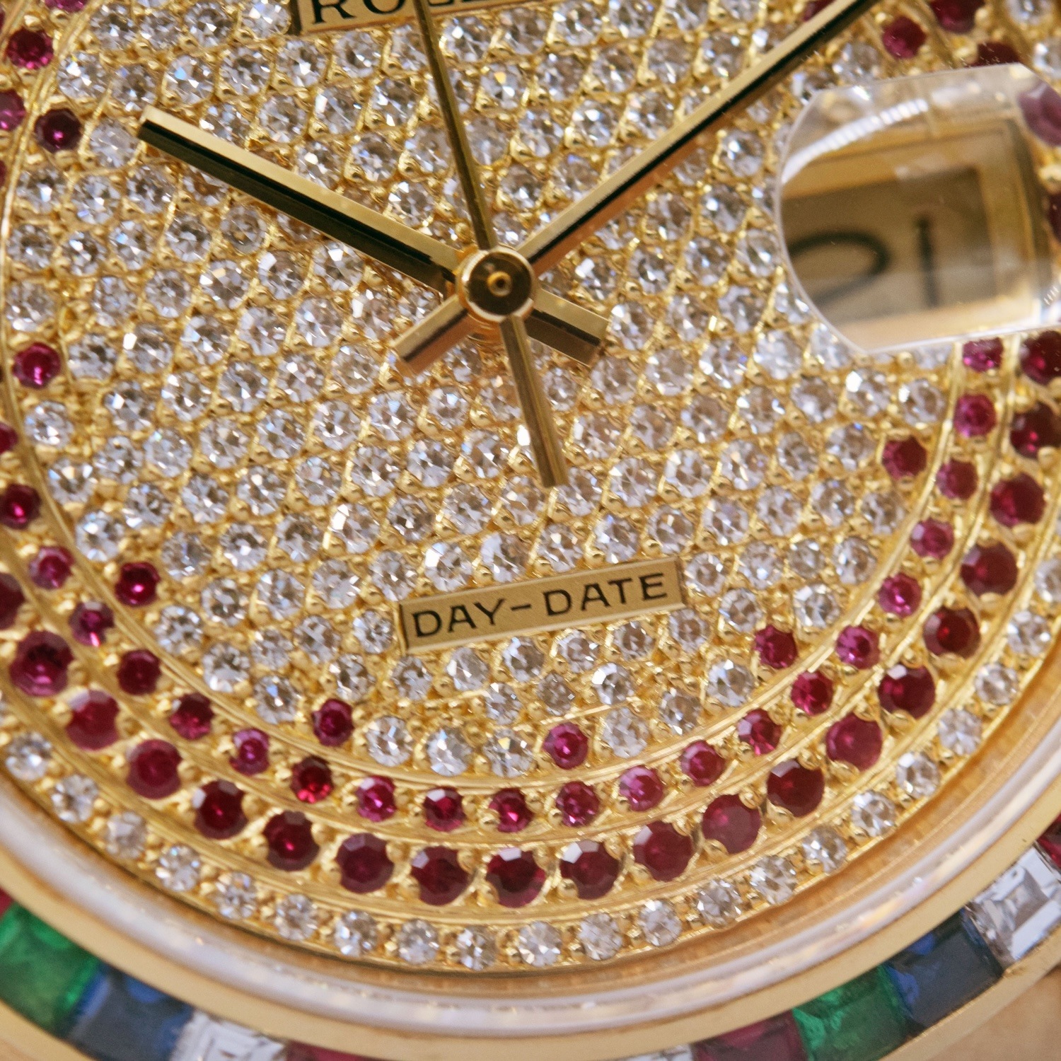 ROLEX / ����å��� Day-Date �ǥ��ǥ��� 18188 �ȥ��ꥹ�ޥ��ĥ꡼�� 36mm ��ӡ�����ǥå��� ������������� 18K��������������� ��ư�����ӻ��סڹ����Ź�߸ˡ�#HK11376