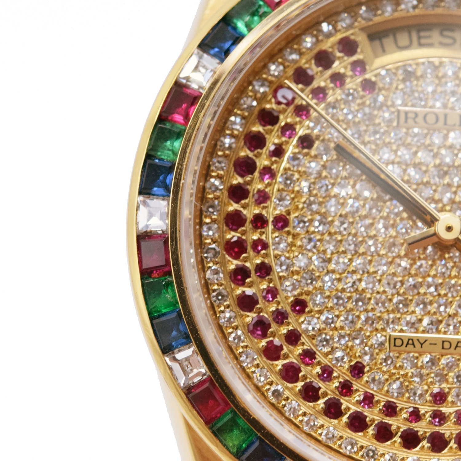 ROLEX / ����å��� Day-Date �ǥ��ǥ��� 18188 �ȥ��ꥹ�ޥ��ĥ꡼�� 36mm ��ӡ�����ǥå��� ������������� 18K��������������� ��ư�����ӻ��סڹ����Ź�߸ˡ�#HK11376