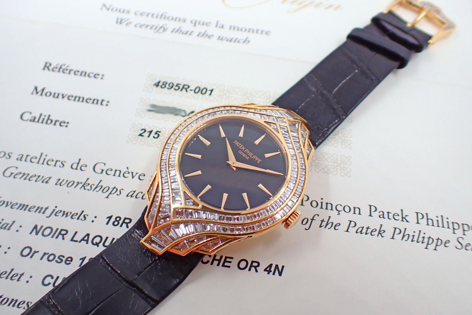 Patek Philippe / �ѥƥå� �ե���å� ����ȥ�� �����ȥ��奨�꡼ 4895R-001  #HK11501�ڹ����Ź�߸ˡ�
