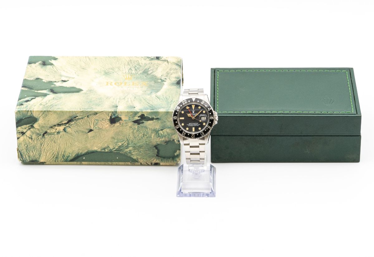 ROLEX/����å�����GMT�ޥ����� 16750��#HK10534