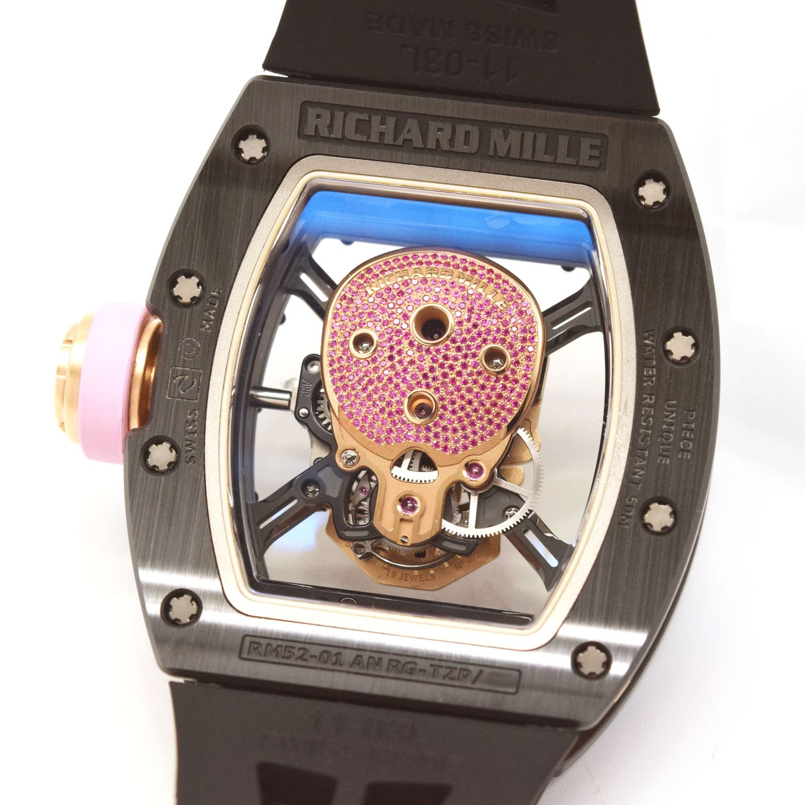 ��UNIQUE PIECE��RICHARD MILLE / �ꥷ�㡼��ߥ� RM52-01 AN RG ����ߥå� ������ȥ�#HK11708