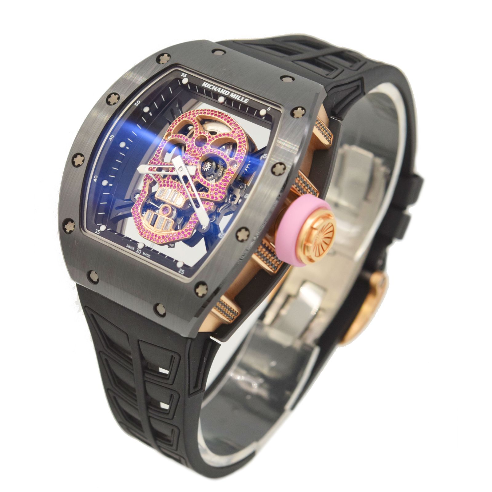 ��UNIQUE PIECE��RICHARD MILLE / �ꥷ�㡼��ߥ� RM52-01 AN RG ����ߥå� ������ȥ�#HK11708