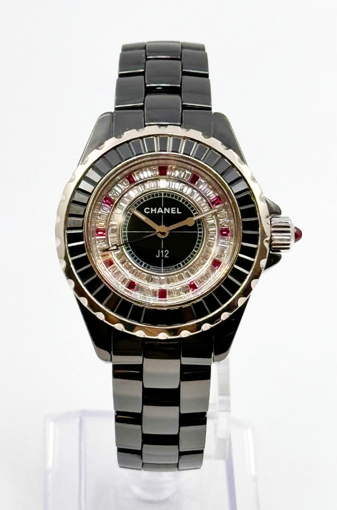 ����������10�ܡ�CHANEL/����ͥ� J12 Joaillerie H2684  K18WG/����ߥå�/���������  ��ư������ǥ������ӻ��� #HK10855