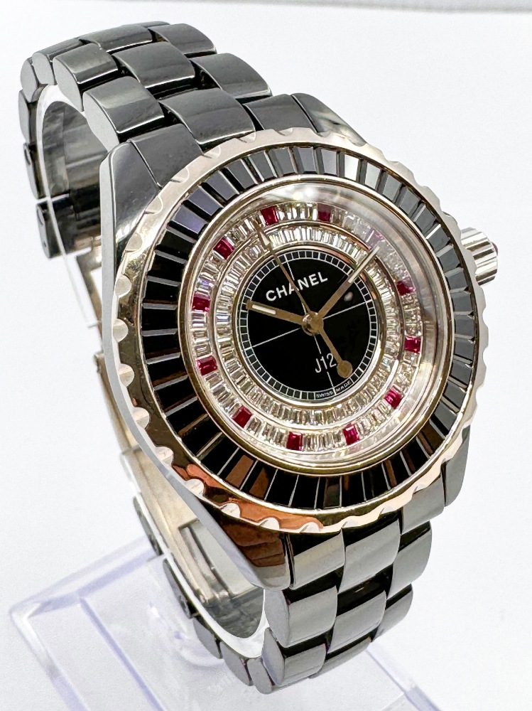 ����������10�ܡ�CHANEL/����ͥ� J12 Joaillerie H2684  K18WG/����ߥå�/���������  ��ư������ǥ������ӻ��� #HK10855