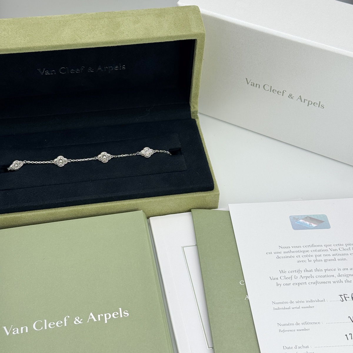 VAN CLEEF&ARPELS/�����󥯥꡼�ա������ڥ� VCAR085700  Vintage Alhambra  #Bw01284