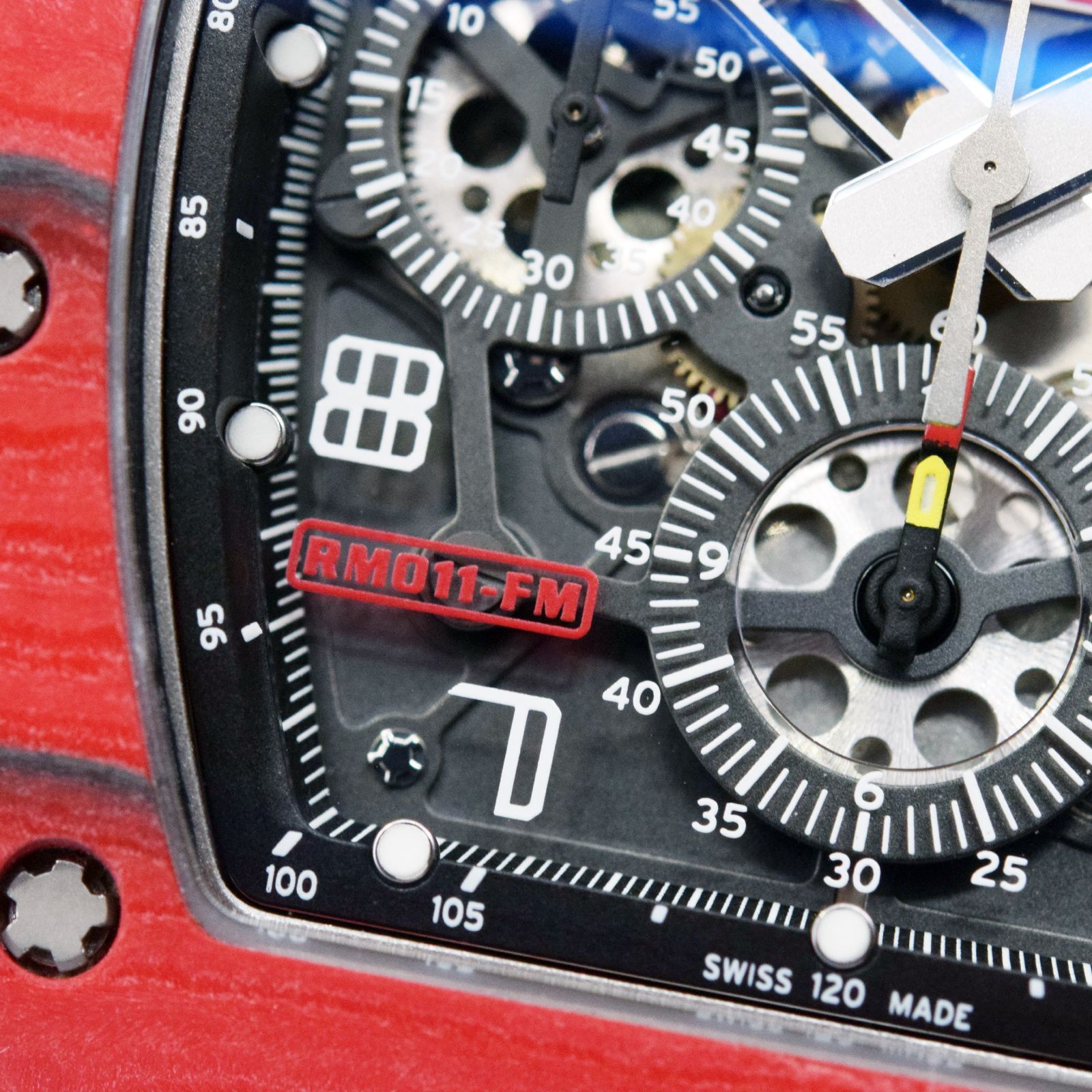 RICHARD MILLE/ �ꥷ�㡼�� �ߥ� RM011 FQ RED QTPT ����50�� #HK11400�ڹ����Ź�߸ˡ�