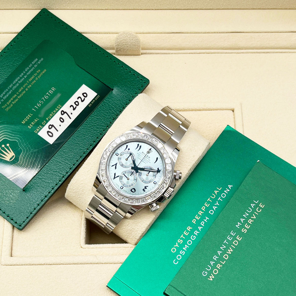 ROLEX/����å��� �ǥ��ȥ� 116576TBR �������֥롼ʸ���� �ץ���� ��������ɥ٥��� ����ӻ��� #HK11493�ڹ����Ź�߸ˡ�