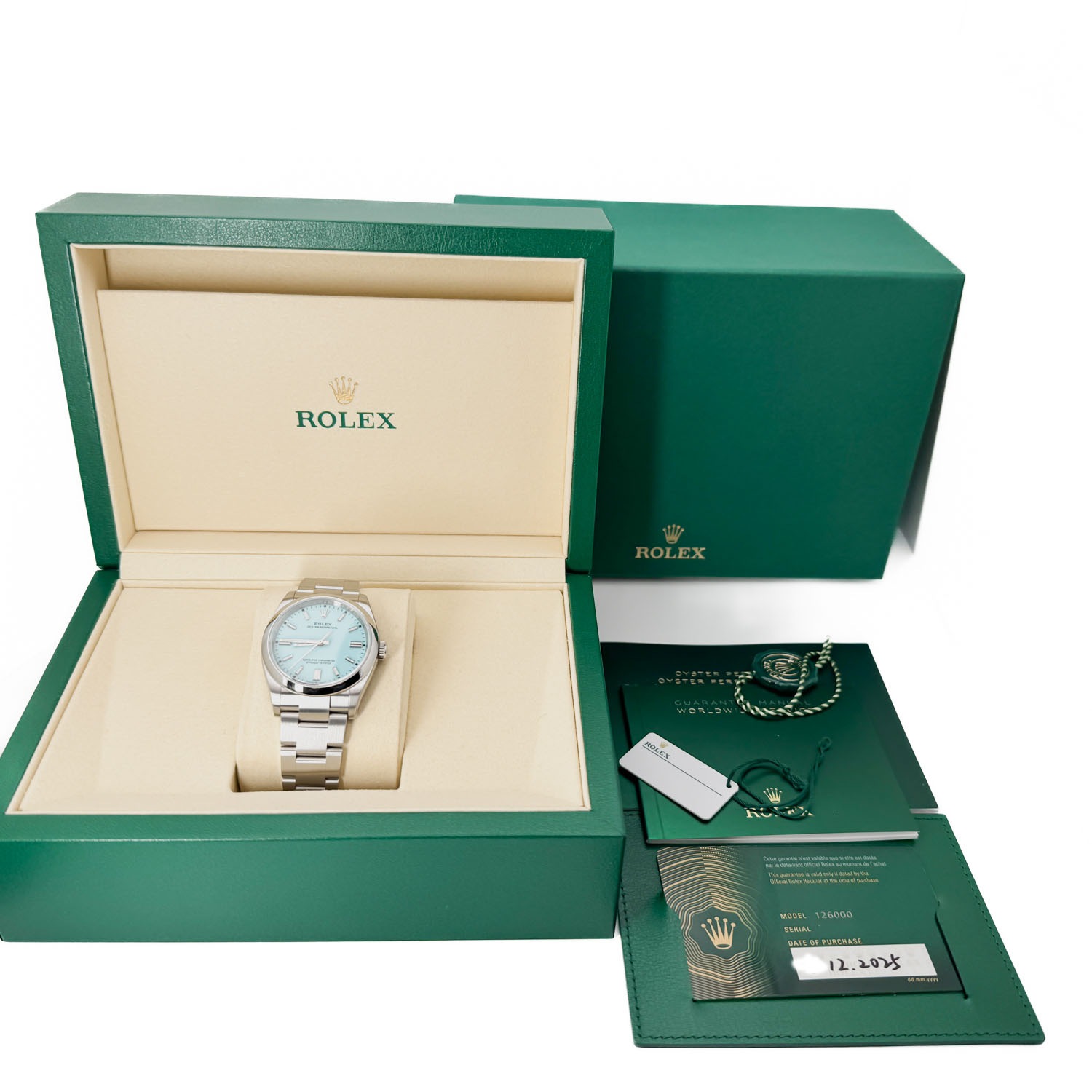 Rolex/����å����������������ѡ��ڥ��奢�롡Oyster Perpetual 36 126000 ��#JP28758