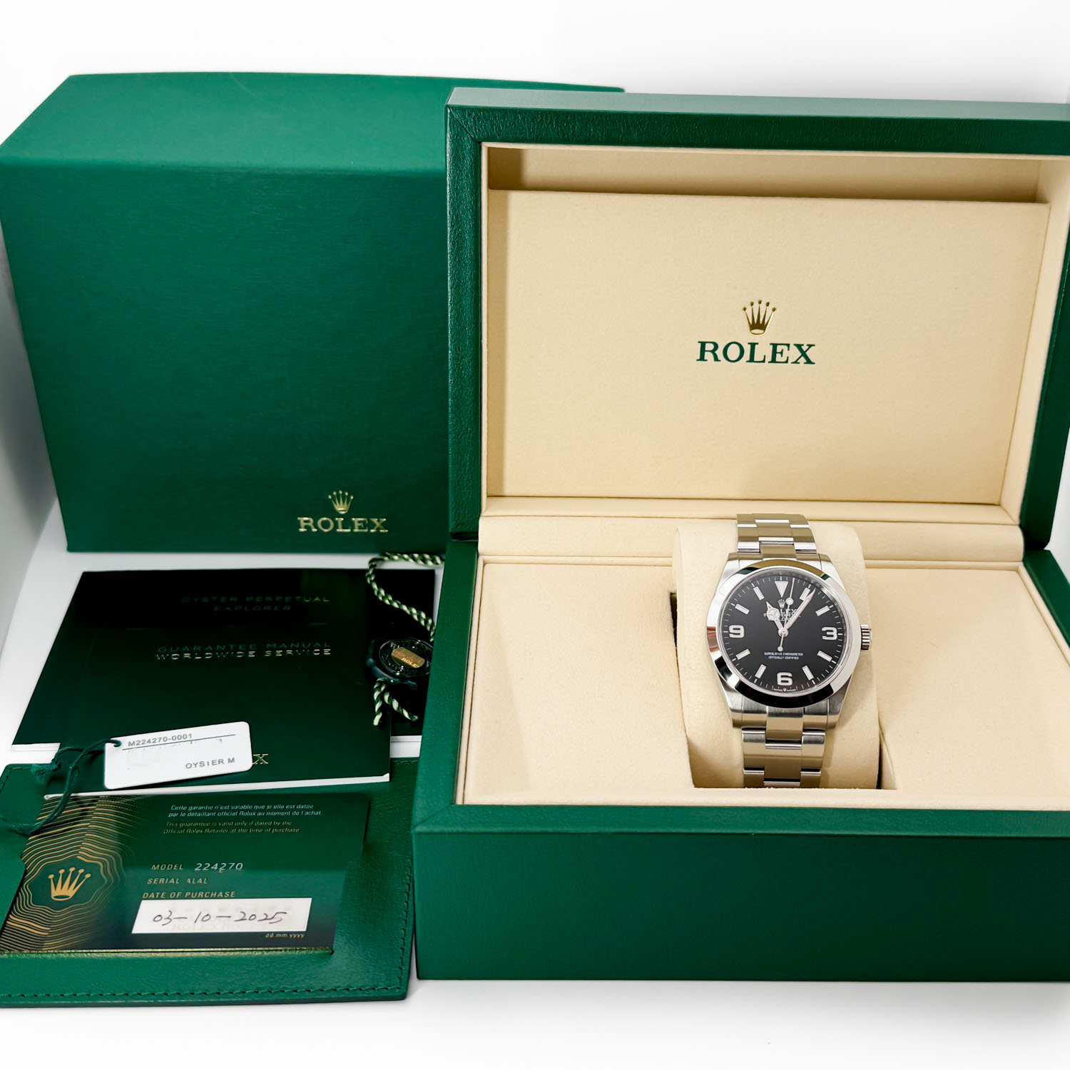 Rolex/����å��� �������ץ����顼 40 224270 ��ư���� �֥�å� 40mm ��� ���� ��#JP28759