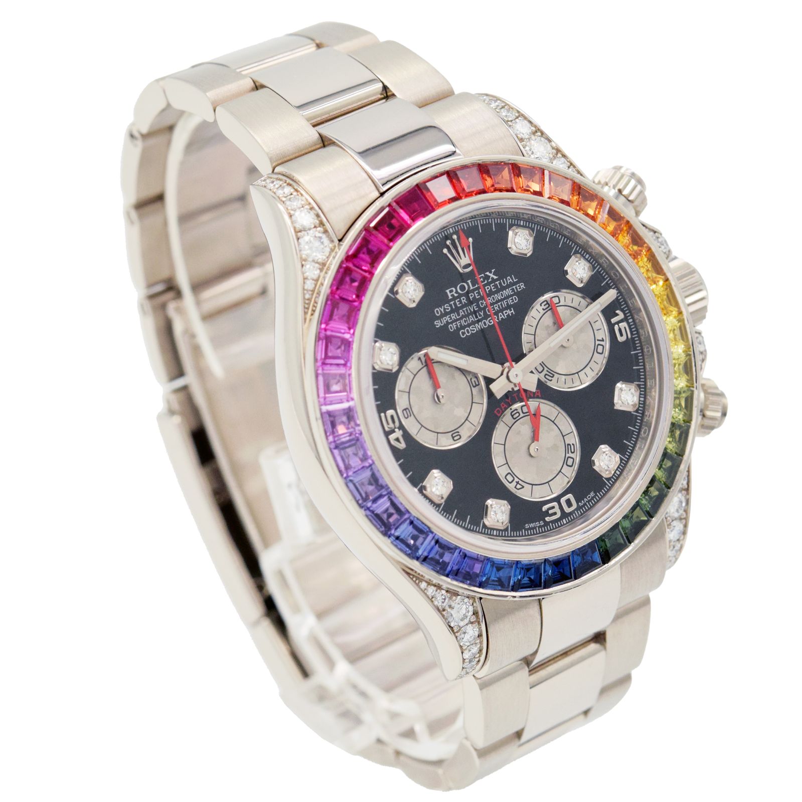 Rolex/����å��� �ǥ��ȥ� 116599RBOW �쥤��ܡ� WG �֥�å��������ڹ����Ź���ʡ�#HK11714