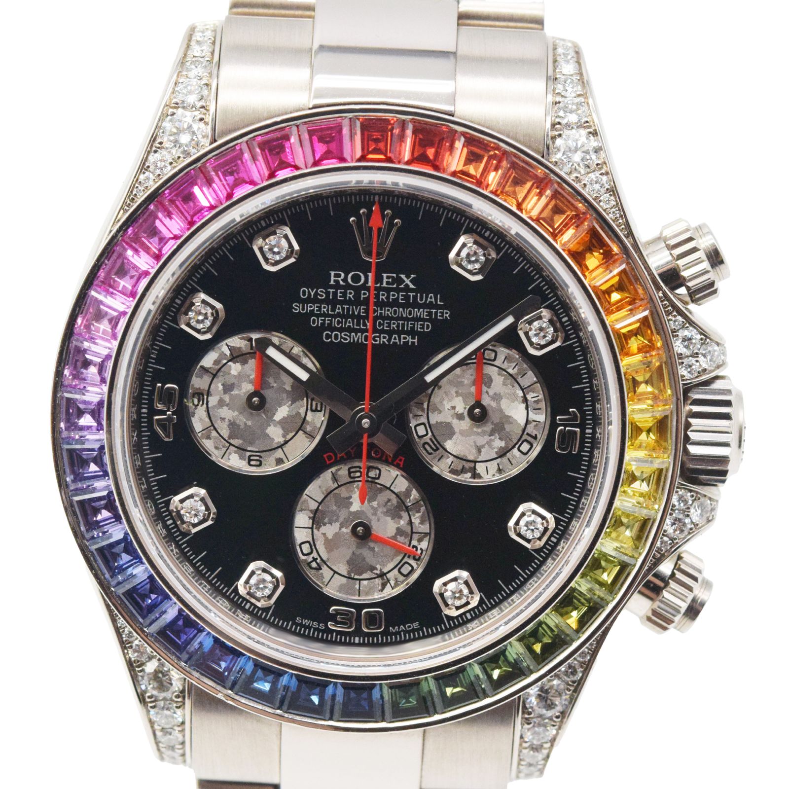 Rolex/����å��� �ǥ��ȥ� 116599RBOW �쥤��ܡ� WG �֥�å��������ڹ����Ź���ʡ�#HK11714