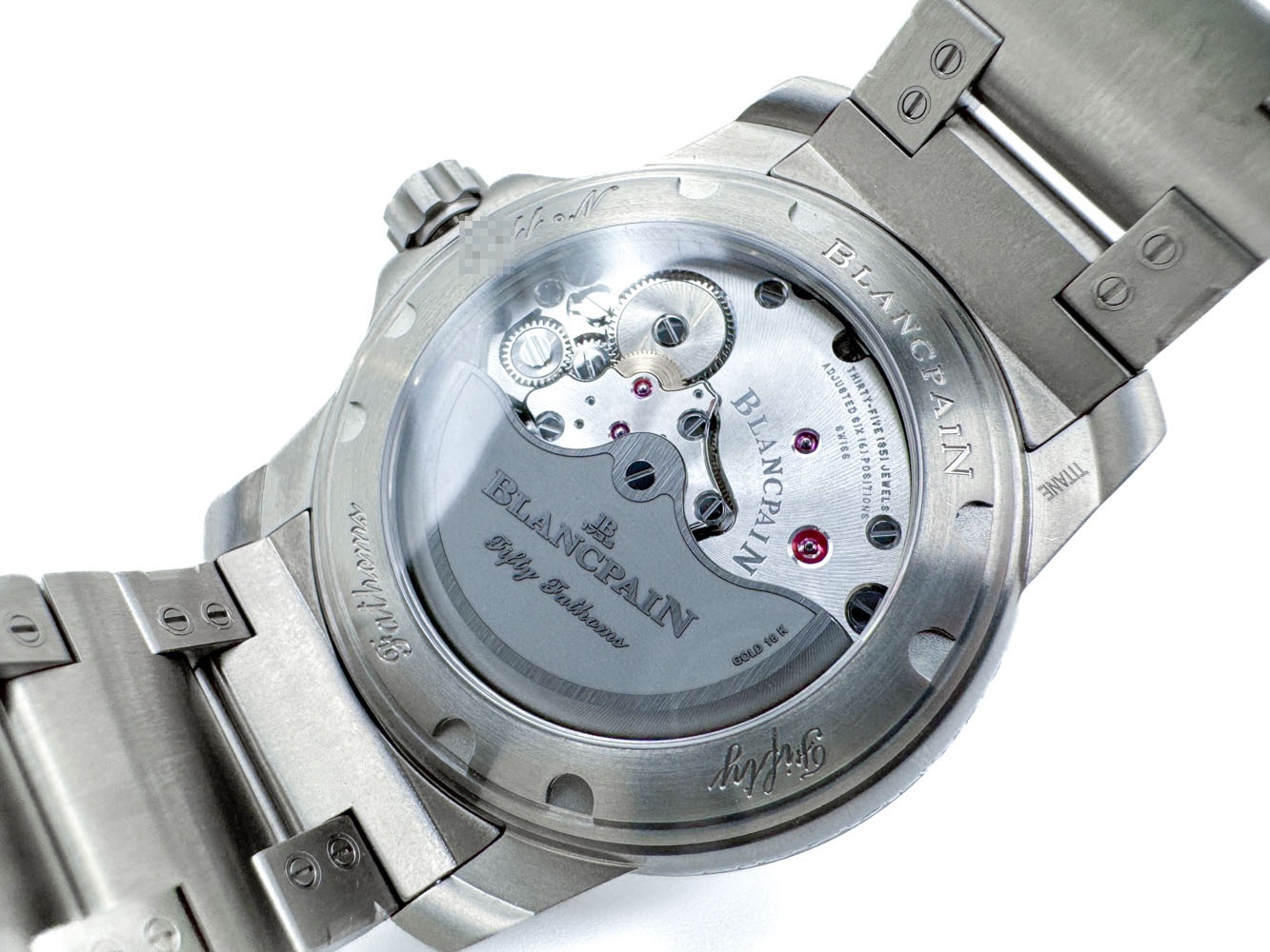 Blancpain/�֥��ѥ� Fifty Fathoms �ե��եƥ����ե����ॹ 5015-12B30-98B 45mm #BW01409