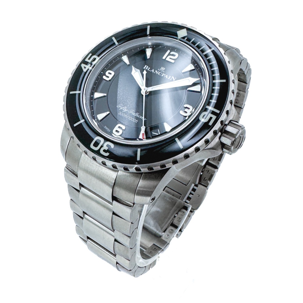 Blancpain/�֥��ѥ� Fifty Fathoms �ե��եƥ����ե����ॹ 5015-12B30-98B 45mm #BW01409