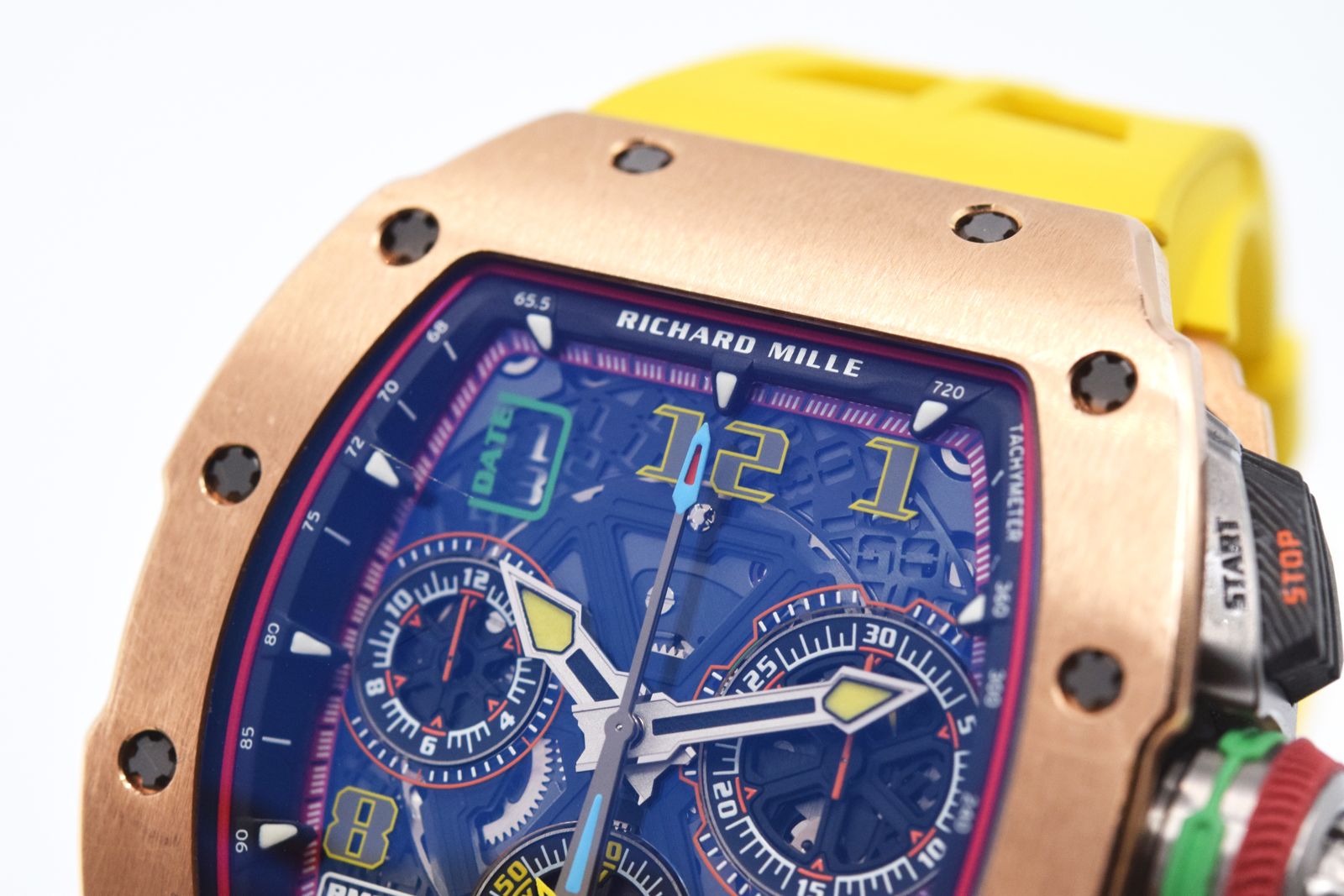RICHARD MILLE/ �ꥷ�㡼�� �ߥ� RM65-01 CA RG  ������NTPT �ǥ奢���塼�� ��ư�������ץ�åȥ�����ɥ����Υ����ɽ #HK11414�ڹ����Ź�߸ˡ�