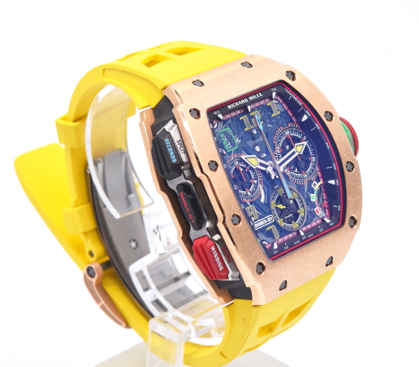RICHARD MILLE/ �ꥷ�㡼�� �ߥ� RM65-01 CA RG  ������NTPT �ǥ奢���塼�� ��ư�������ץ�åȥ�����ɥ����Υ����ɽ #HK11414�ڹ����Ź�߸ˡ�