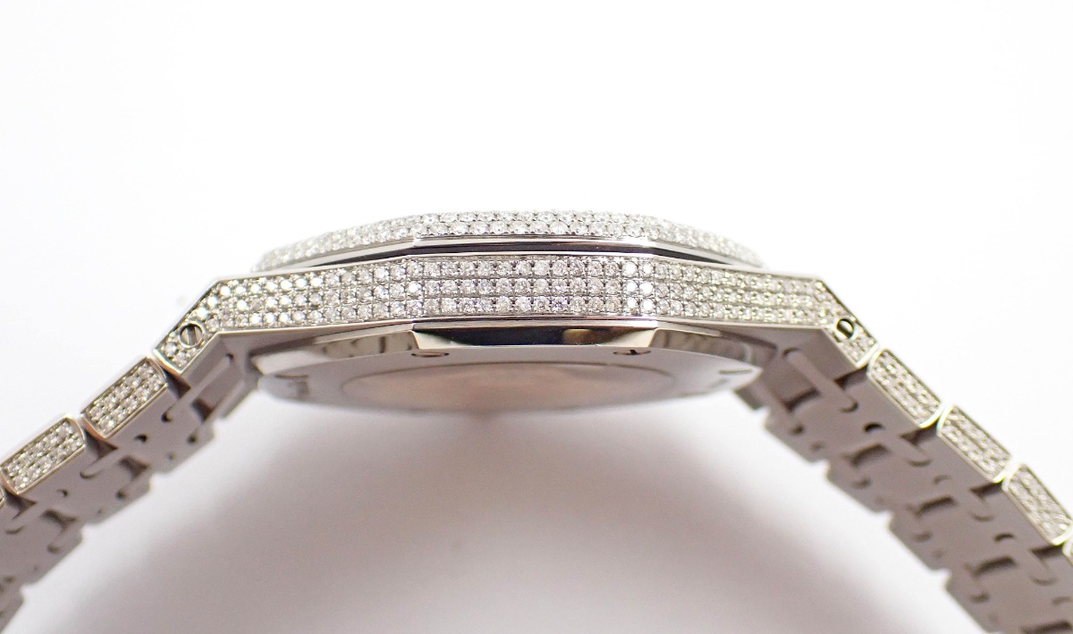 �ڥ��������Audemars Piguet/�����ǥޥԥ� ������륪���� 15400ST���� ���ե������������ɡڹ����Ź�߸ˡ�#HK11178