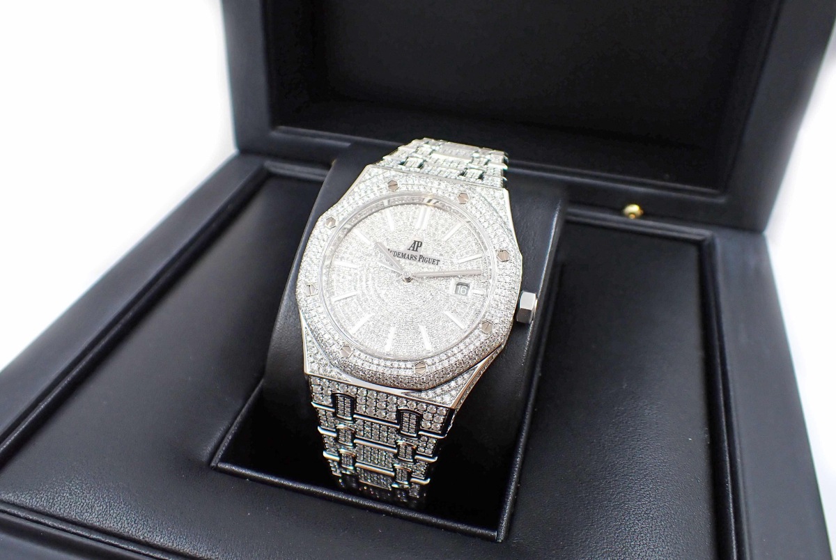 �ڥ��������Audemars Piguet/�����ǥޥԥ� ������륪���� 15400ST���� ���ե������������ɡڹ����Ź�߸ˡ�#HK11178
