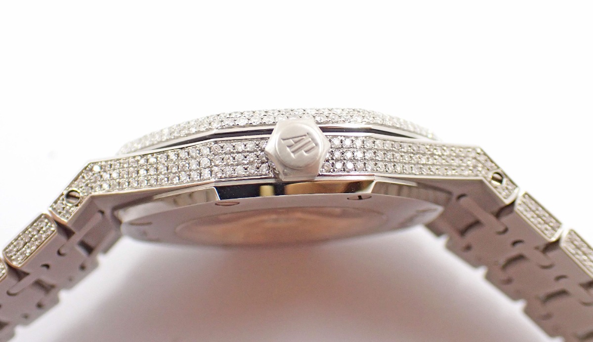 �ڥ��������Audemars Piguet/�����ǥޥԥ� ������륪���� 15400ST���� ���ե������������ɡڹ����Ź�߸ˡ�#HK11178