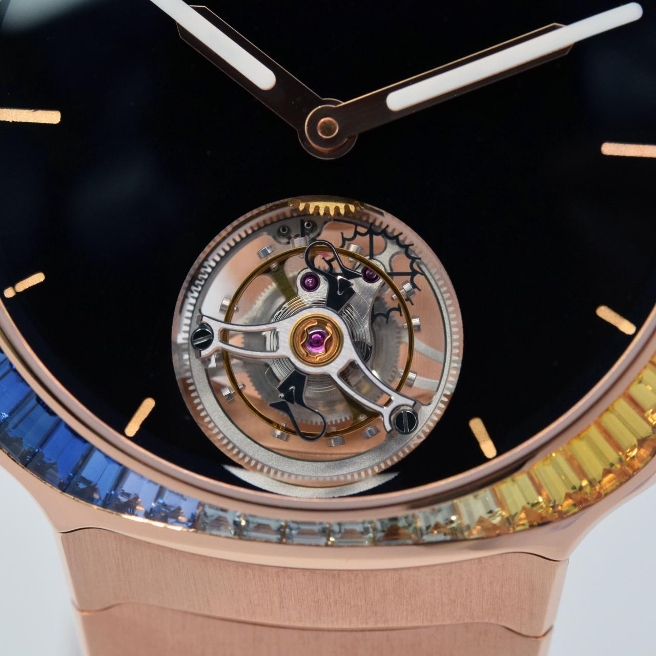 H.MOSER/H.�⡼������Streamliner Tourbillon Vantablack Rainbow Ref: 6804-0401 �ڹ����Ź�߸ˡ�#HK11510