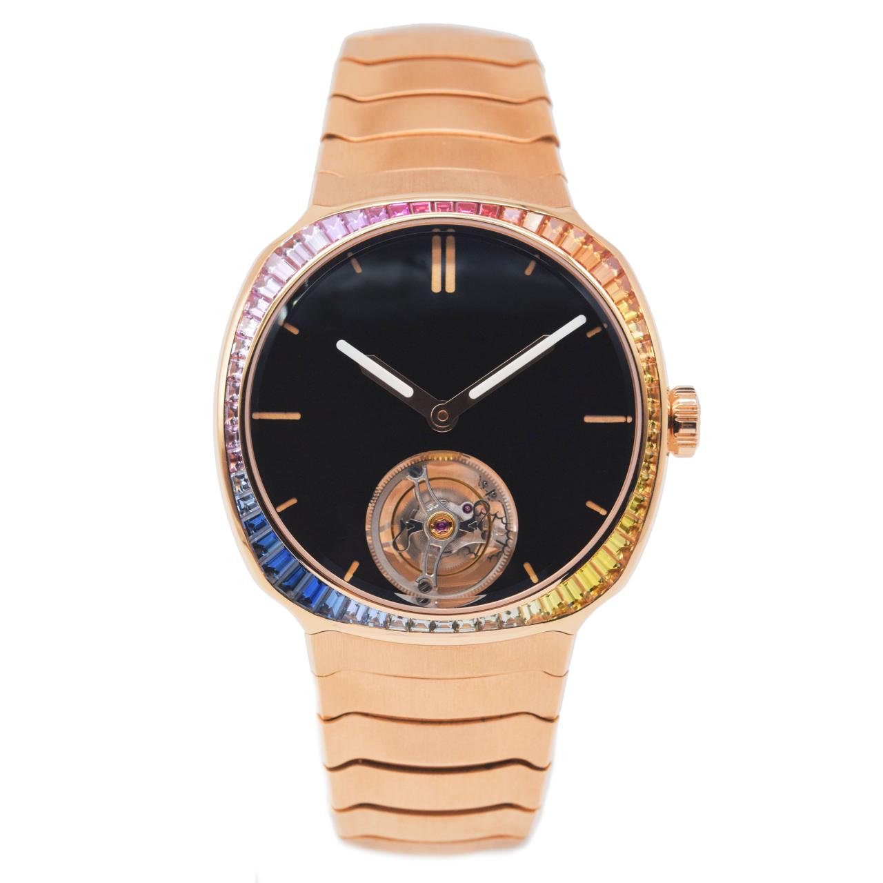 H.MOSER/H.�⡼������Streamliner Tourbillon Vantablack Rainbow Ref: 6804-0401 �ڹ����Ź�߸ˡ�#HK11510
