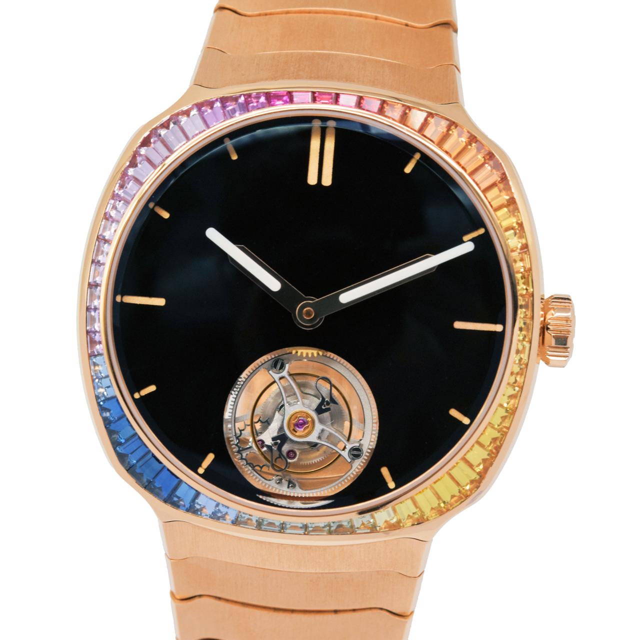 H.MOSER/H.�⡼������Streamliner Tourbillon Vantablack Rainbow Ref: 6804-0401 �ڹ����Ź�߸ˡ�#HK11510